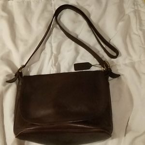Vintage Coach brown leather purse